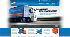 Desktop Screenshot of dalmaciotrans.com